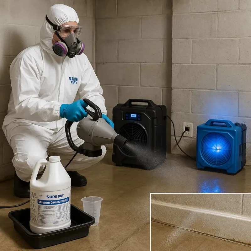 Sanitization and Odor Removal process in Del Rey Oaks, CA