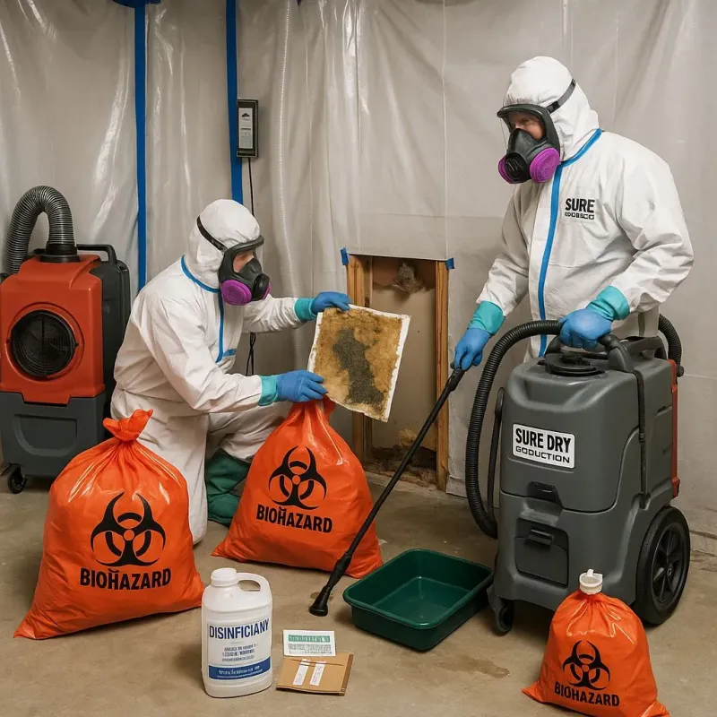 Contaminated Water Handling Protocols process in Del Rey Oaks, CA