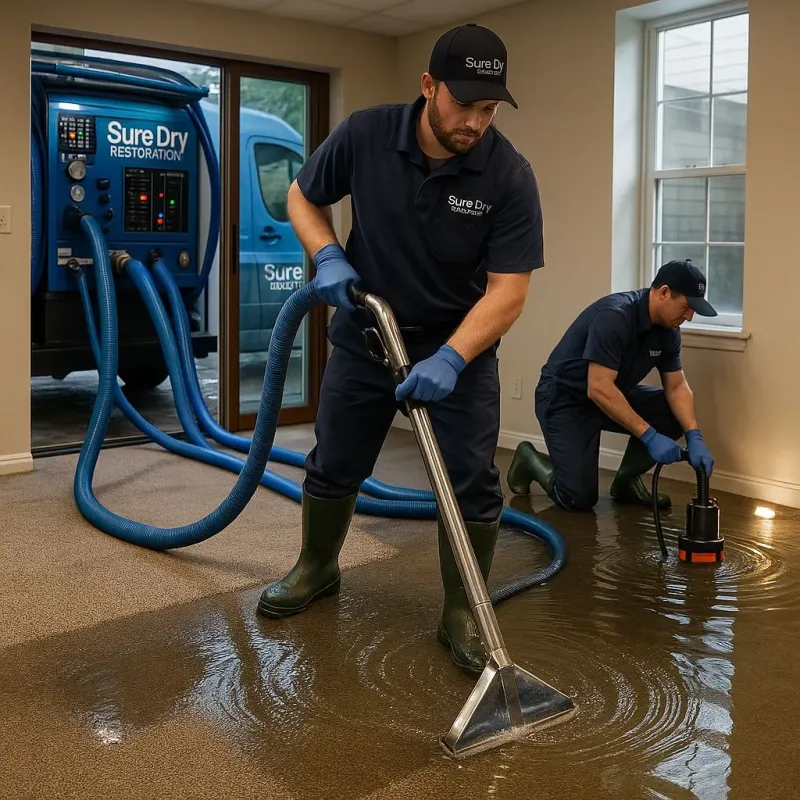 Water Extraction and Removal process in Del Rey Oaks, CA
